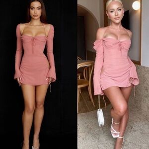House of CB Blush Pink Mini Dress